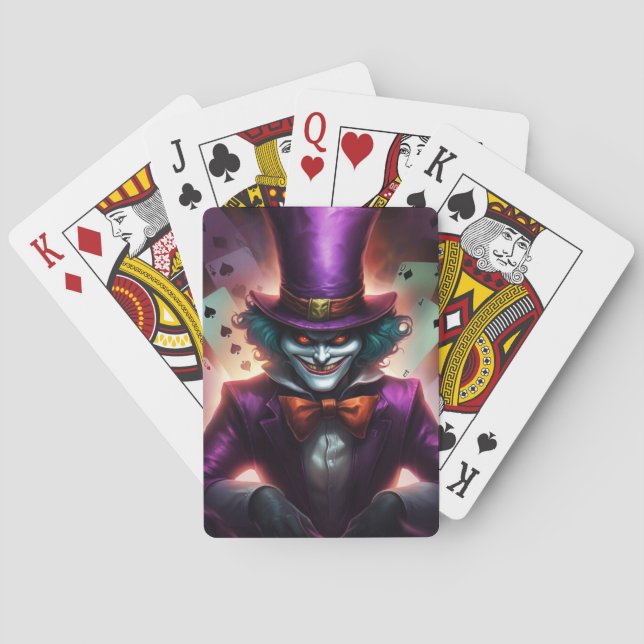 Baralho Jeu de Cartes Joker en Flammes (Verso)