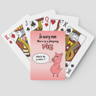Baralho Jeu De Cartes Ronchon le cochon
