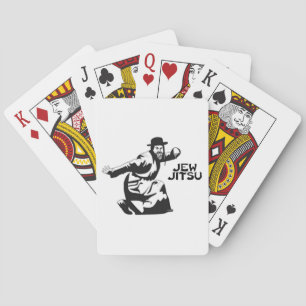 Baralho Jew Jitsu Deck of Cards   Jewish Bar Mitzvah Gifts