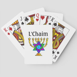 Baralho Jewish Candlesticks L'Chaim