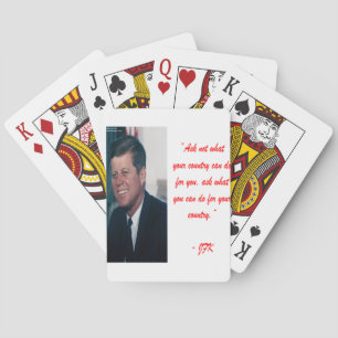 Baralho JFK & Citação Não Pergunte