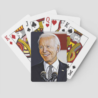 Baralho Joe Biden Art Jogando Cartas