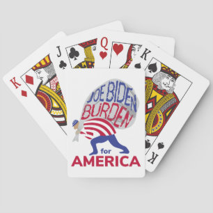 Baralho Joe Biden Burden para a América