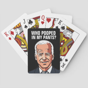 BARALHO JOE BIDEN ENGRAÇADO QUE POPOU? PLACAS DE REPRODUÇÃ