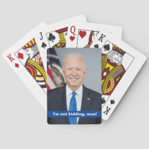 Baralho Joe Biden, não estou brincando, cara!