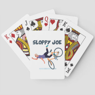 Baralho Joe Funny Biden Shirt Sloppy Joe Biden Funn
