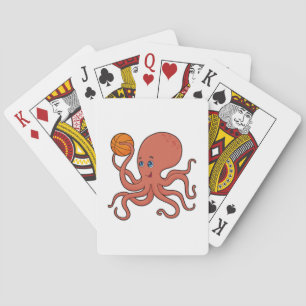 Baralho Jogador de basquetebol do Octopus