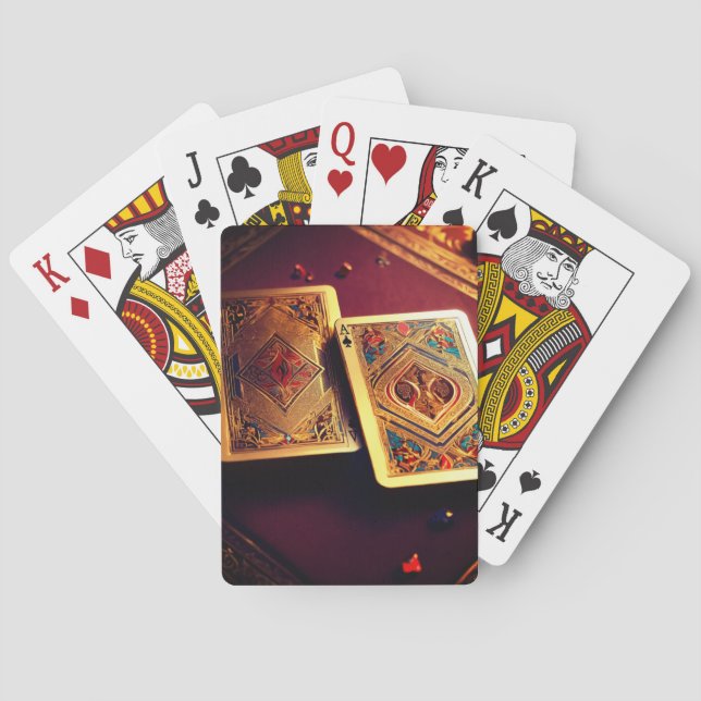 Baralho Jogando cartas (Verso)