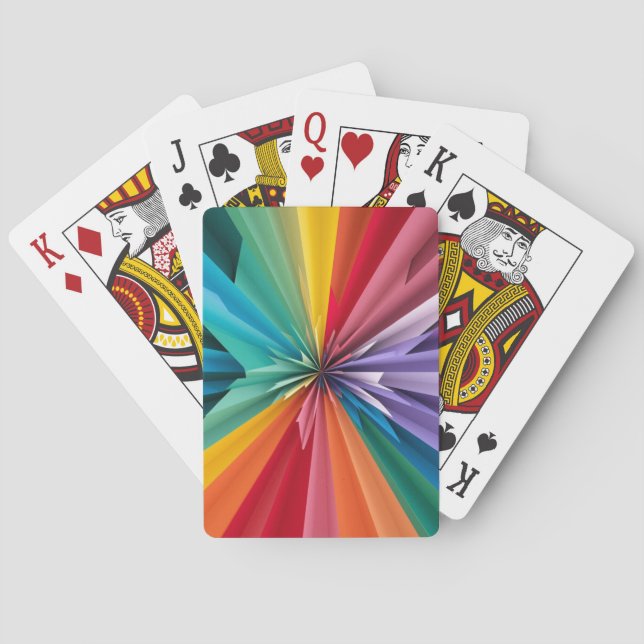 Baralho Jogando cartas (Verso)