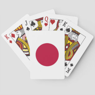 Baralho Jogando cartas com sinalizador do Japão
