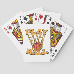 Baralho Jogar Basquetebol.