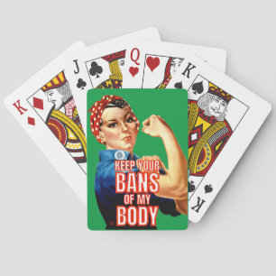 Baralho jogar cartas "DIREITOS DA MULHER 101"