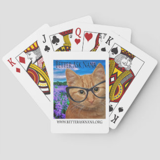 Baralho jogar cartas é melhor perguntar à nana