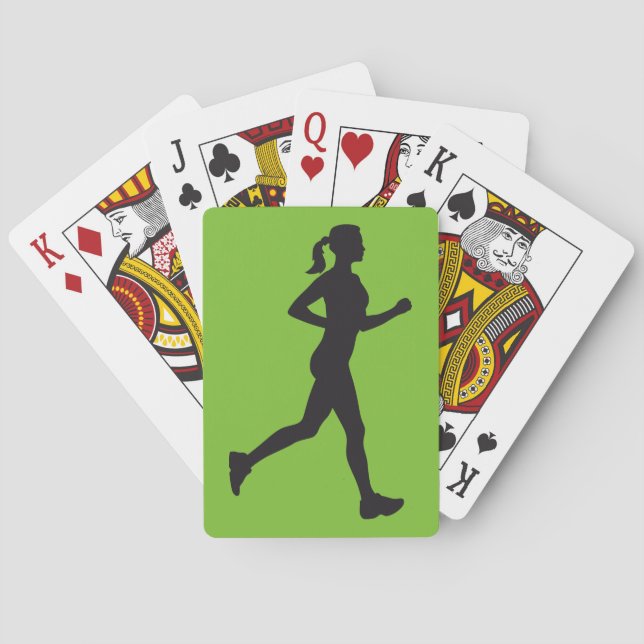 Baralho jogging woman (Verso)