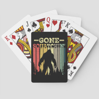 Baralho Jogo de Família Divertido Bigfoot Gone Squatchin’ 