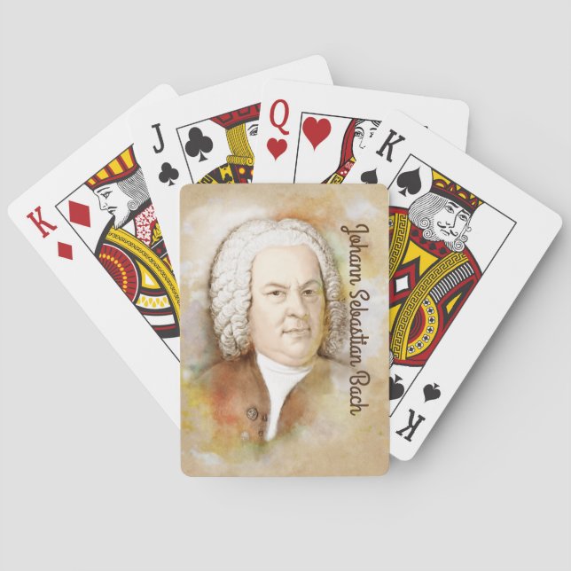Baralho Jogos com Johann Sebastian Bach (Verso)