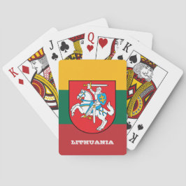 Baralho Jogos de Bandeira da Lituânia