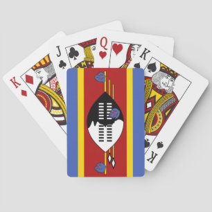 Baralho Jogos de Bandeira da Suazilândia, Eswatini Jogando