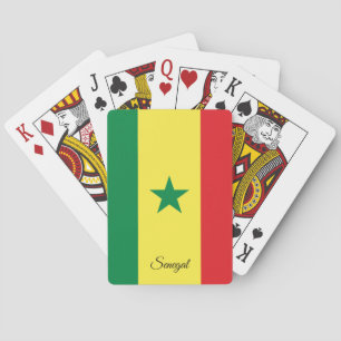 Baralho Jogos de Bandeira do Senegal, Cartões de Jogada do