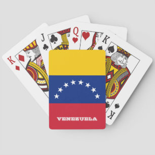 Baralho Jogos de Bandeira venezuelanos, Venezuela jogando
