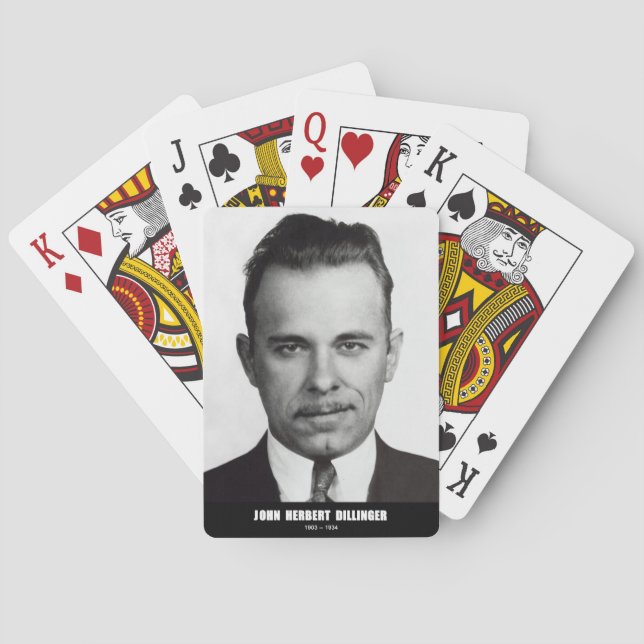BARALHO JOHN DILLINGER CARD DECK (Verso)