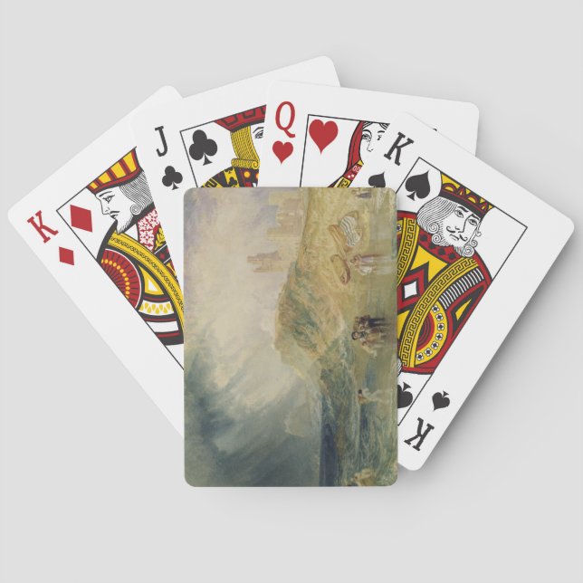 Baralho Joseph Mallord William Turner | Santa Ilha, Norte (Verso)