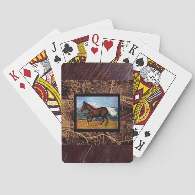 Baralho Jovem Colt- Design 2 Placas de Jogada -Verde (Verso)