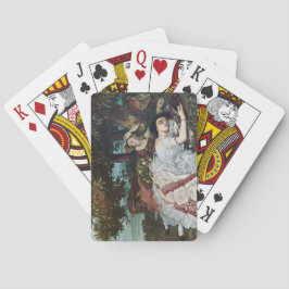 Baralho Jovens damas nas margens do Sena (Verão)