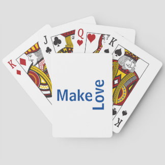 Baralho Juego de cartas faz amor