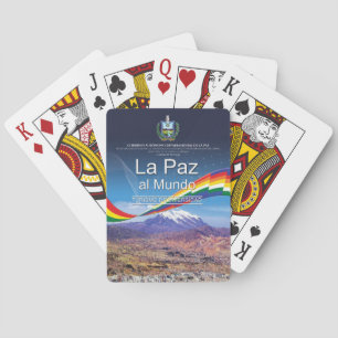 Baralho Juego de cartas La Paz al mundo