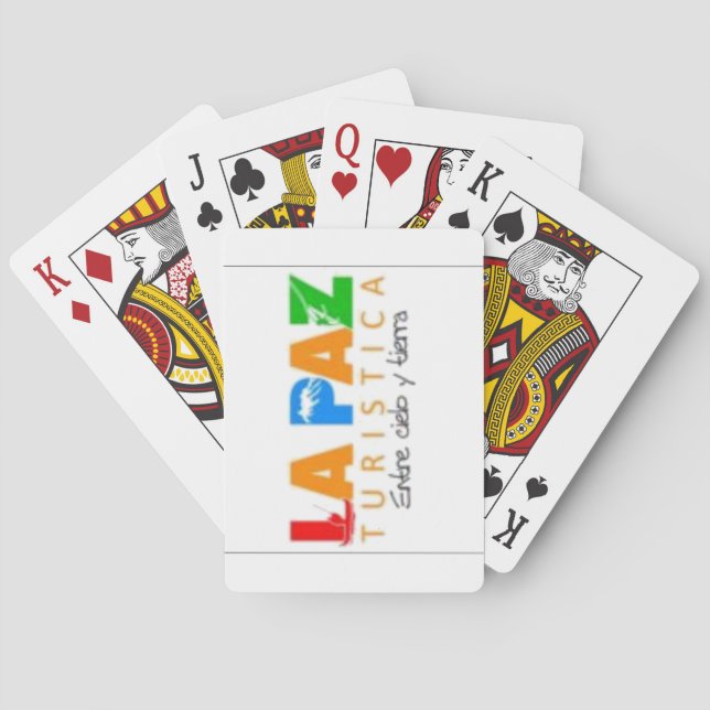 Baralho Juego de cartas La Paz turistica (Verso)