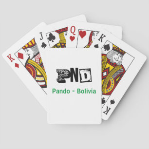 Baralho Juego de cartas PND Pando Bolivia