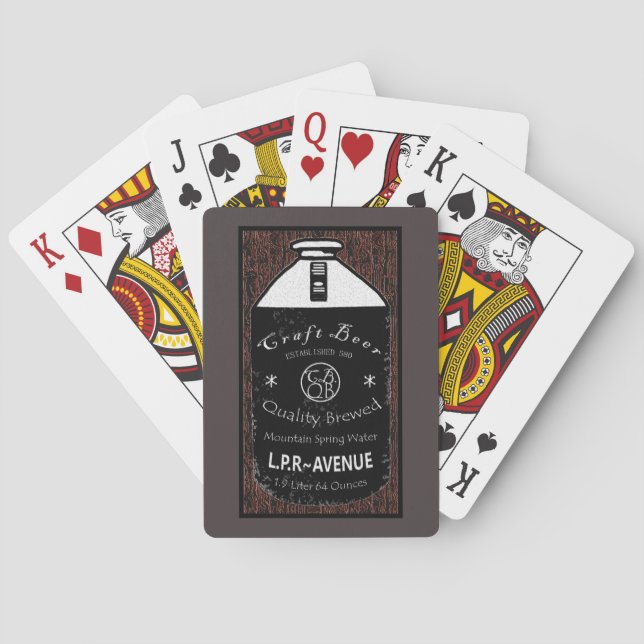 Baralho Jug De artesanato (Verso)