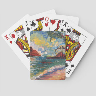 Baralho Kailua/Lanikai pintadosCartões de Reprodução Cláss