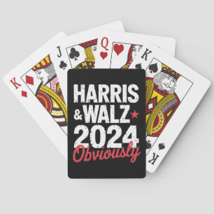 Baralho Kamala Walz Obviamente 2024 Harris Waltz 2024