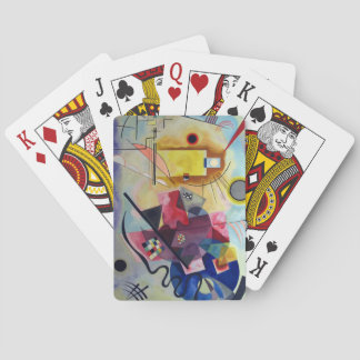 Baralho Kandinsky 1925 - Pintura Vermelho Amarelo