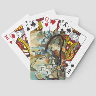 Baralho Kandinsky Composition V Abstrato Pintura