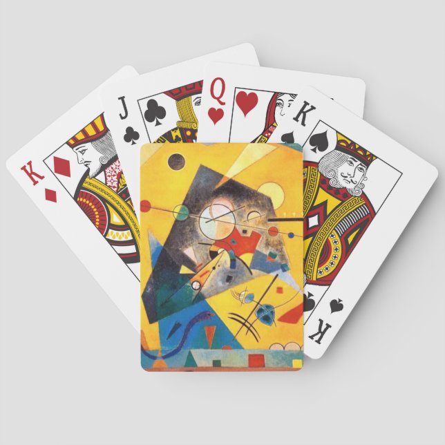 Baralho Kandinsky Quiet Harmony Abstrato Art (Verso)