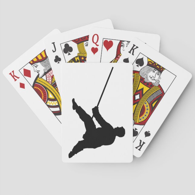 Baralho Karate Silhouette Arma Stance (Verso)