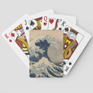 Baralho Katsushika Hokusai. A onda do Excelente de Kanagaw