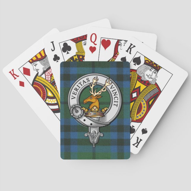 Baralho Keith Crest e Tartan (Verso)