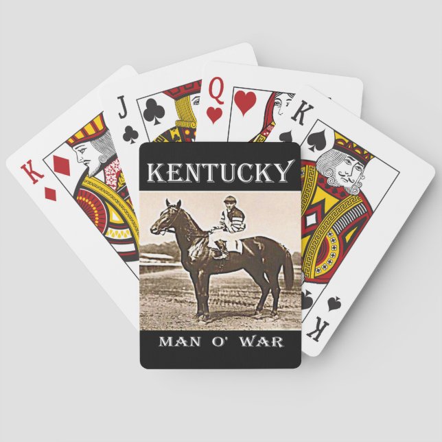 Baralho Kentucky Man O' War (Verso)