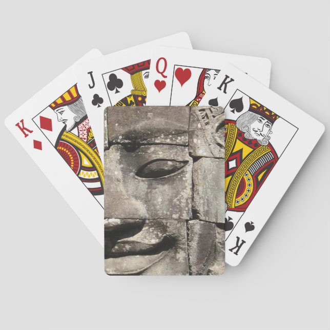 Baralho Khmer Stone Face ... Bayon Temple, Camboja (Verso)