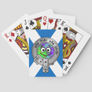 Baralho Kids Clan Gunn Crest & Tartan Bicycle Play Card