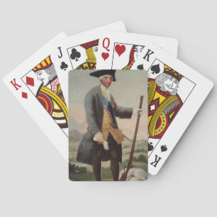 Baralho King Charles III (1716-88) as a Huntsman, 1786/88