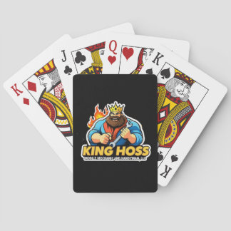 Baralho King Hoss Reproduzindo o Cartão