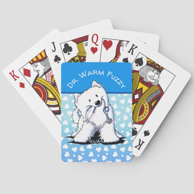 Baralho KiniArt Doctor Samoyed (Verso)