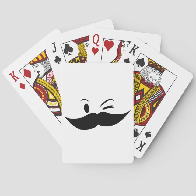 Baralho Kinky Mustache (Verso)