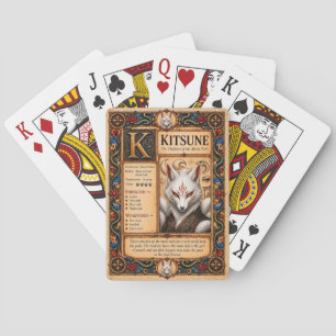 Baralho Kitsune, Arte de Bestiário Medieval