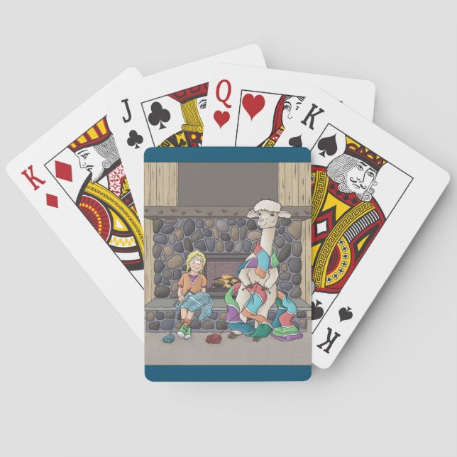 Baralho Knitting Alpaca (Verso)